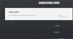 Desktop Screenshot of bannerexchange-service.de